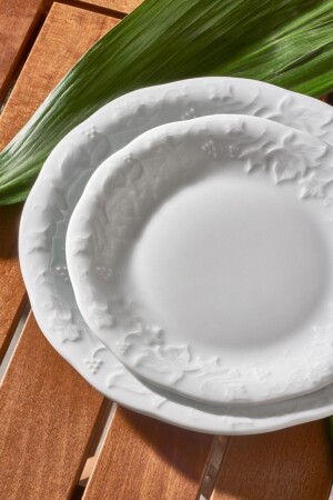 مجموعة عشاء من الماس 18 قطعة من الماس من الماس من الماس من الماس من الماس من الماس من الماس من الماس من الماس من الماس من الماس من الماس من ال - Güral Porselen