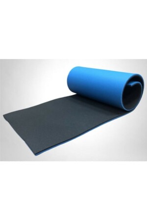 180 x 60 Yıldız 16 Mm En Kalın Egzersiz Pilates Minderi Kamp Yoga Mat Çift Taraflı 180x60 Mavi-siya - 3