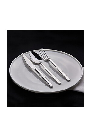 1800 6 Kişilik 18 Parça Çatal Kaşık Bıçak Takımı 500.01.01.6925 - Jumbo