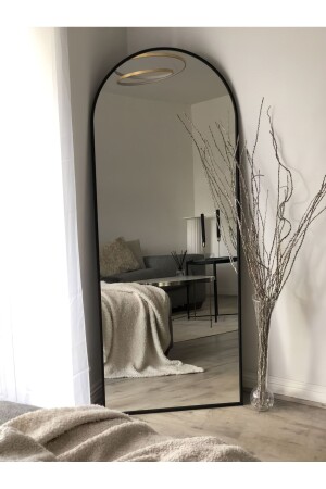 180x70 Siyah Boy Aynası - 1