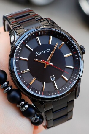 ساعة معصم الرجال مع سوار هدية 190047 FC12404M - Ferrucci