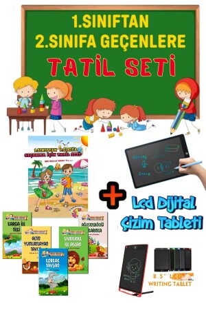 1.sınıftan 2. Sınıfa Geçenler Için Eğlenceli Tatil Seti - 2