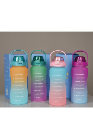 2. 000 ml Motivationswasserflasche Wasserflasche Trinkbecher 2L - 7