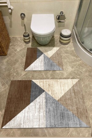 مجموعة حمام المياه من 2 مع قاعدة مضادة للنزلق 1015 - SÜNGERSAN