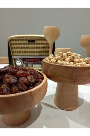 مجموعة من 2 11-5 سمات المجموعة من الخشب عرض عرض القهوة عرض الإفطار عرض الفاكهة عرض الديكور - Ayrawood