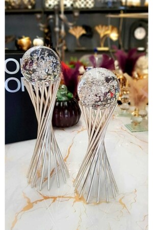 مجموعة من 2 قلوب من الساقين 25 سم 30 سم - Dekordiyarim