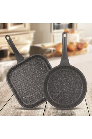 مجموعة من 2 علبة سمك (28 سم جريل، 26 سم) - الراية - ThermoAD