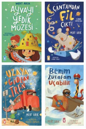 2. 3. 4. Lesebücher im Klassenzimmer Ayvayi Ate Museum und Melodi 8-Bücher-Set – Mert Arık – Anıl Basışıl - 3