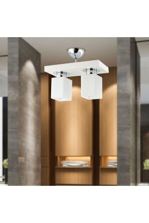 المربع من الميدان 2 قطع معاصر مقعد غرفة الأطفال المطبخ غرفة النوم الشنادل 3352-02-WH - Apliqa