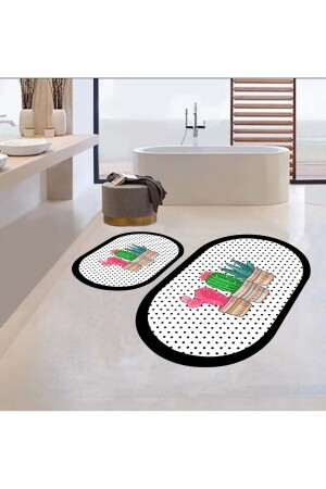 مجموعة حمام الكاكتوس من 2 3802 مع طاسل Dt3802p - eco concept