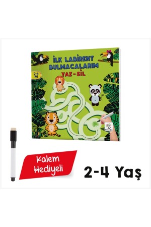 2-4 Yaş Mucit Karınca Yaz-sil Serisi - Ilk Labirent Bulmacalarım - 2