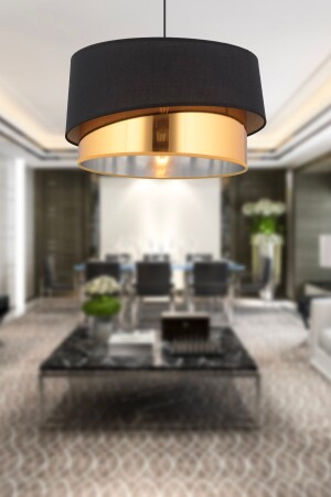 م.ن.ز-مارستال الكبير 2 مستودع ذهب أسود تفاصيل الممر الحديثة، غرفة النوم غرفة المعيشة شمعة 4092-01-BL-GD - Apliqa