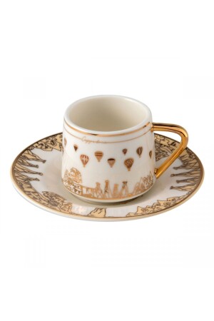 (منيز-كابادوكيا) كوب قهوة مزدوج 2 قطع 500. 01. 01. 7367 - Jumbo