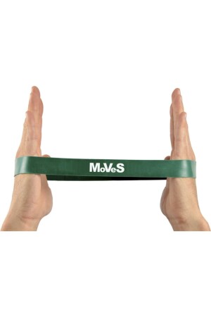 2-5x30cm Yeşil Seviye 3 Pilates Loop Band - 1
