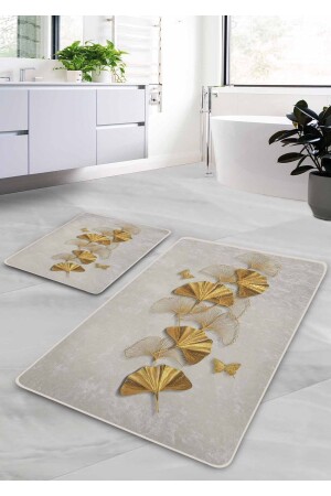 مقصورة حمام من 2 قطع غسيل من قاعدة من غير المنزلق - مقصورة من 60*100 سم - 50*60 سم BM0202 - Pilloveland