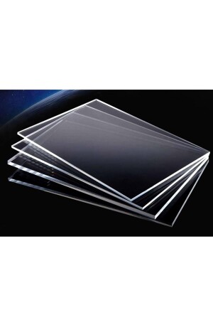 2. 8 mm TRANSPARENTE Plexiglasscheibe, Glasoptik, Plexiglas, transparentes Acryl - 1