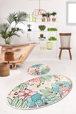 مجموعة من 2 حمامات حمام طوافيل المرحاض مجموعة 8682125927664 - Chilai Home