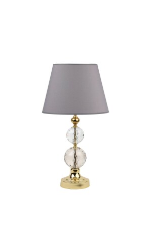 مكنز الذهبية كريستال 2 قطعة كرة الأرضية شمعة - الرمادي ABJ2112014 - Vinner