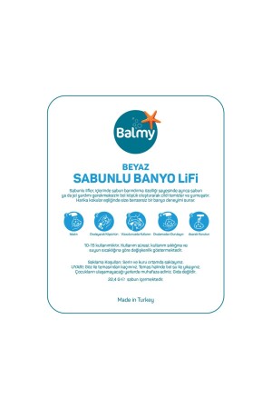 2 Adet Beyaz Sabunlu Banyo Lifi BLMY05404NTRL - 7