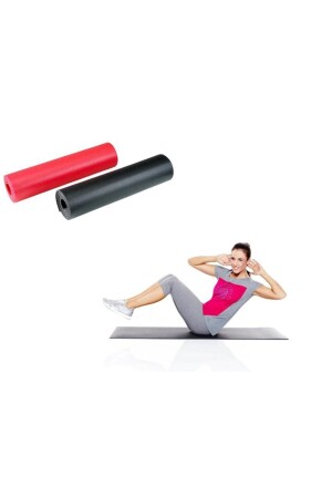 2 Adet Fitness Gym Matı Jimnastik Spor Minderi 140 X 50 Cm 6,5 Mm STDCT-8131781-2li - 1