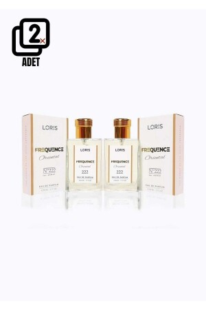 2 Adet K-222 Frequence Parfume Edp 50 ml Kadın Parfüm - Loris