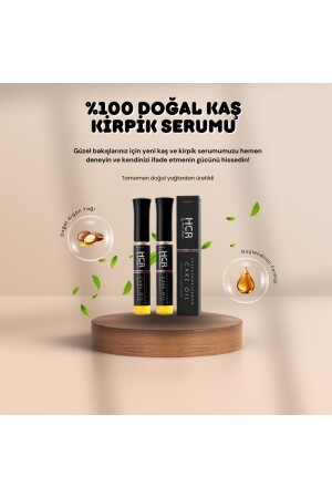 2 Adet Kaş-kirpik Serumu %100 Doğal Kaş-kirpik Bakım Yağı 10 10 ml KAŞKİRPİKSERUM - 2