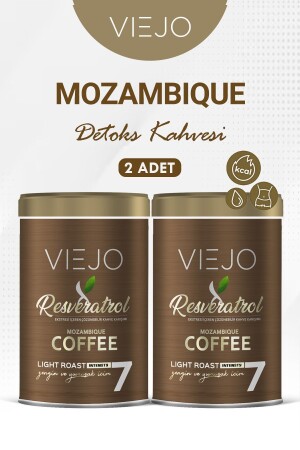 2 Adet- Kilo Vermeye ve Ödem Atmaya Yardımcı Resveratrol İçeren Mozambique Kahvesi - 1