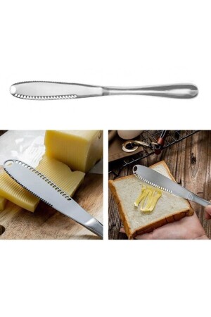 2 Adet Modern Tereyağı Bıçağı Kahvaltı Bıçağı - 2'li Bal - Kaymak - Tereyağı Bıçağı - 2