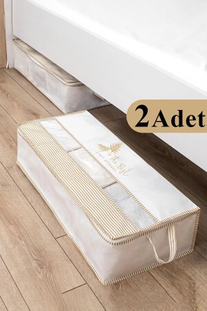 2 Adet Pencereli Baza Altı Düzenleyici Hurç 70x32x20 - 1