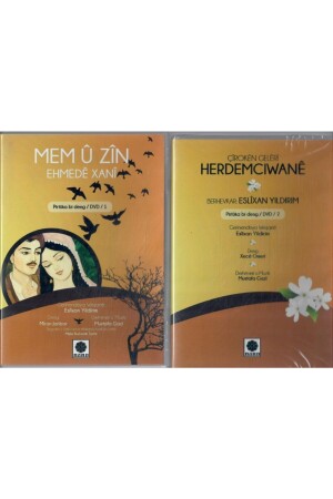 2 Adet Set :mem Ü Zin Pirtüka Bi Deng-dvd 1 - Çiroken Geleri Herdemcıwane Dvd 2 hkl6930184 - 1