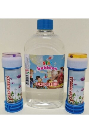 2 Adet Star Köpük- 1 Adet Baloncuk Likiti - Bubbles