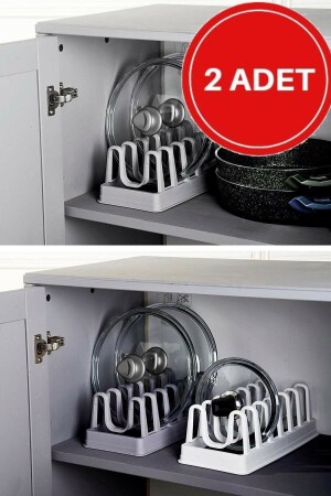 MNZ-2 قطع منظمة غطاء الخزانة - 6 قطع منظمة غطاء الخزانة داخل الخزانة منظمة غطاء الخزانة - Giftsofanatolia