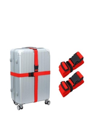 2 Adet Valiz Bavul Emniyet Kemeri - 1
