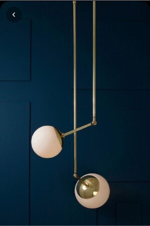 مجموعة مصباح العدوان الحديثة من 2 - غرفة النوم - غرفة المعيشة - المطبخ - القاعة AVS0111 - Avislight Aydınlatma