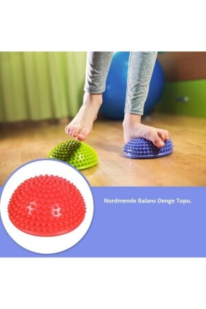 2 Balance-Pad, Balance-Massagegerät, sensorischer Stein, Balance-Kugelplatten, Balance-Pad - 5