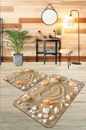 مجموعة حمام المرحاض رقمية من المرحاض 2 قطعة مجموعة المرحاض Bs213 60x90cm + 60x60cm - Rugviva