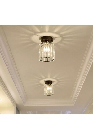 منز-حديثة كريستال الحجر الشنابل سقف الشنابل 2 قطعة مجموعة سعر أسود fico0675 - Fico Home