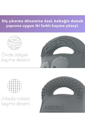 2 In1 Diş Kaşıyıcı Gri - 4