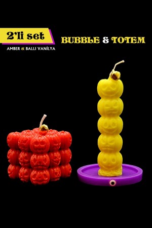 مـنـز - عيد الميلاد ديكوراتية شمعة الخلفاء مجموعة من 2 - هدية حباب الخلفاء و توتم الخلفاء - Joker Abdul