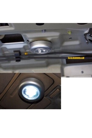 2 kabellose Spotlights, batteriebetriebene Touch-LED-Lampe, 3 LED-Schranklampen - 4