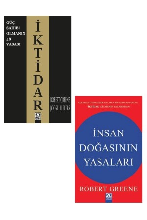 2 Kitalık Set (İktidar # İnsan Doğasının Yasaları) Robert Greene - 1