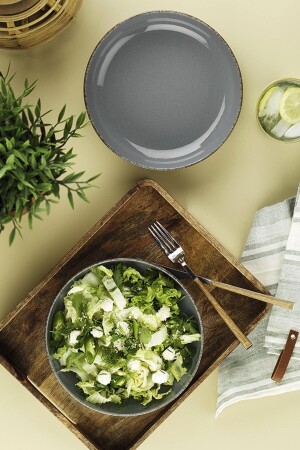 مـنـز-مـدرنا سـلاتة حفرة 2 حزمة زرقاء - Kütahya Porselen