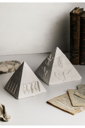 مجموعة من 2 ألعاب ألعاب ألعاب الهرم المصرية القديمة - Lalezen Home