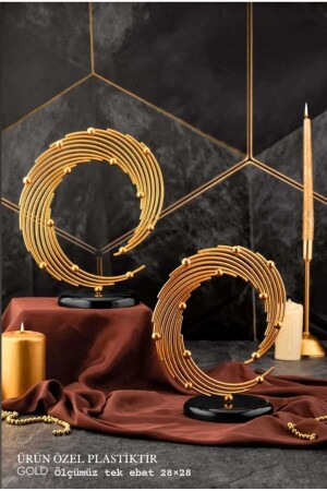 MNZ-pack من 2 ملحقات مزخرفة من البلاستيك كائن تصفيف الرياح المزخرفات المنزلية والمكتبية - Decoor Mall