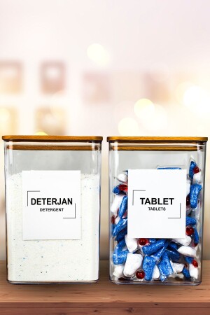 منظمة الحمام المزخرفة من الخشب و حاوية تخزين المواد المضطربة 2 Lt 8478956216 - kalitebudur34