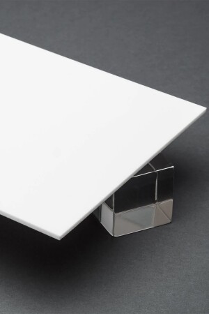 2 mm Beyaz Akrilik Pleksi Pleksiglas Levha Tüm Ebatlar Özel Kesim ATABEY2M - Ata Pleksi