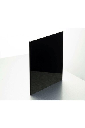 2 mm schwarze Plexiglasplatte. Schwarze Plexiglasplatte - 1