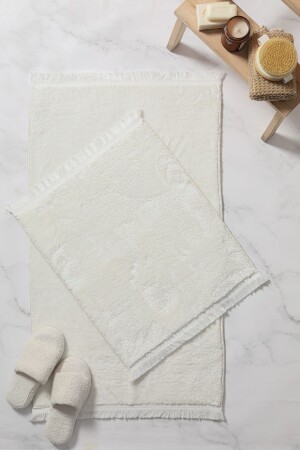 مجموعة من المطرقة من 2 قطع من قاعدة من غير المنزلق من قمة MNZ - F1588 البيضاء - FAVORA