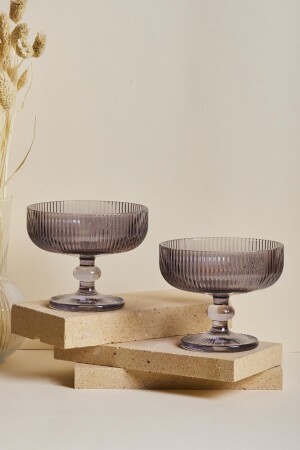 مجموعة من الثلج ذو 2 أقدام (MNZ-Imola Fume Set) ، وعاء السكر وعاء التذوق 310 مل 14924 - Perotti