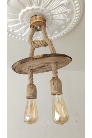 مـنـز - ديكوراتيف 2 قطعة ريترو لوج صـنـاعي صـنـاعي صـنـاعيـة - ÖZRA AHŞAP